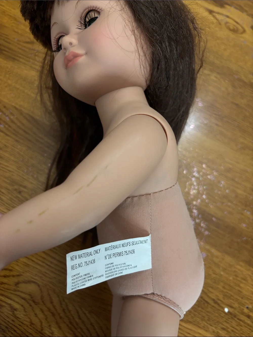Classic Brown-Haired American Doll
